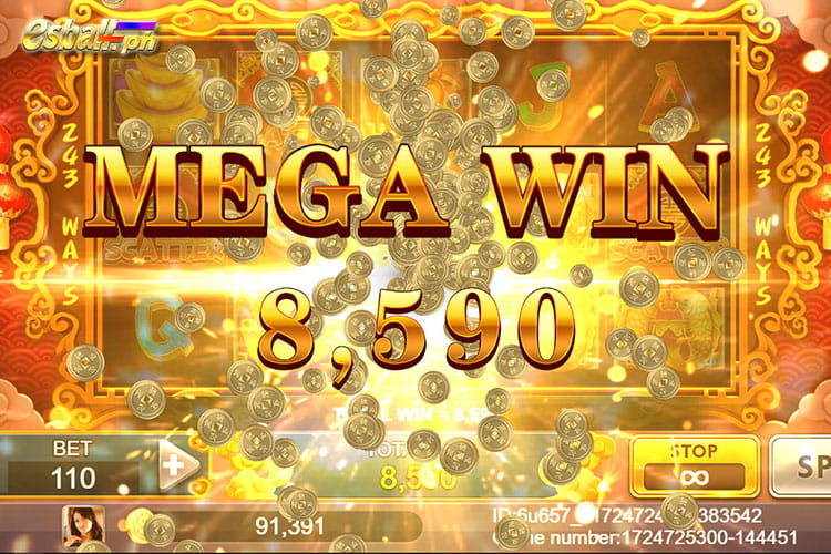 Mega Wins ₱8,590 on Rich88 Lucky Bats Slot!