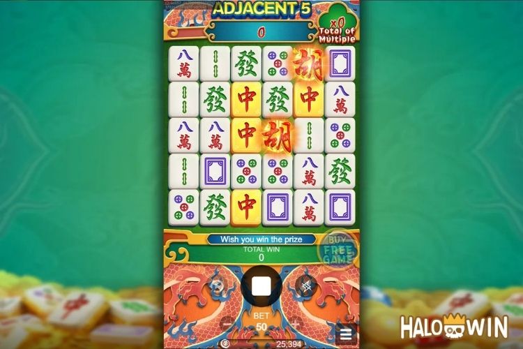 Mahjong 3+: 2 Scatter to trigger Free Spins