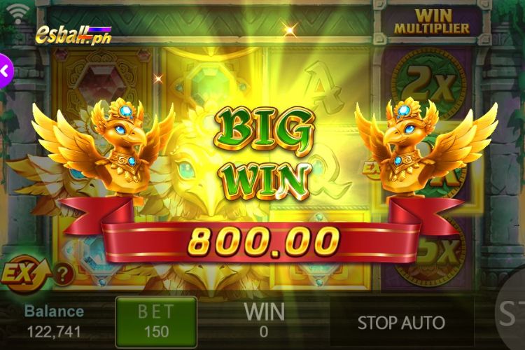 2x Multiplier Big Wins ₱800 on R88 Maya Gems Slot!