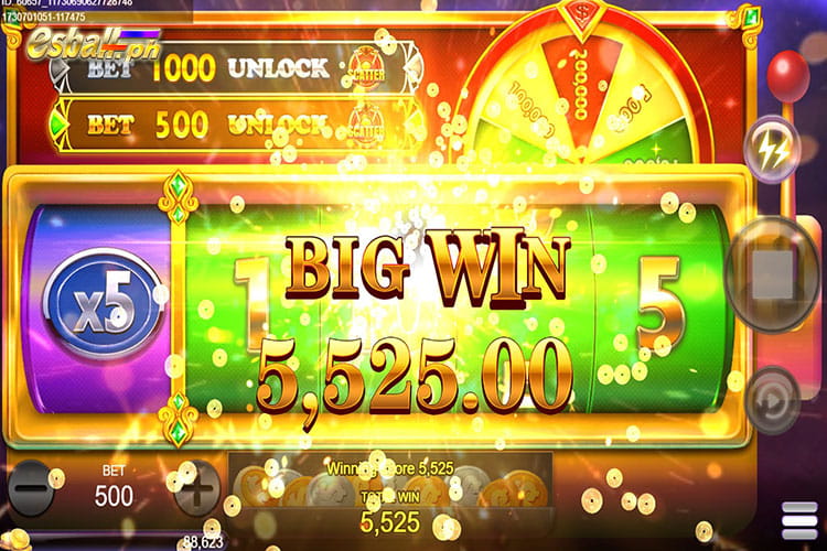 Big Win ₱5,525 on Rich88 Money Rolling Slot! Big Win ₱5,525 on Rich88 Money Rolling Slot!