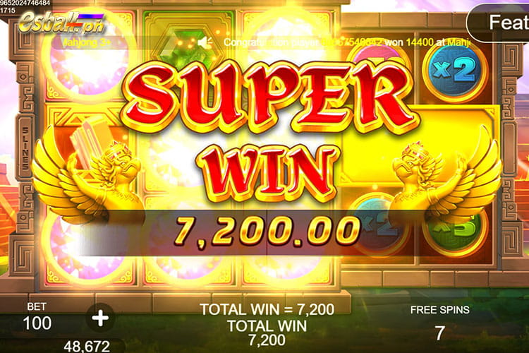Bet 100 pesos and win 7,200 pesos on Rich88 Mystery Gem Super Win!