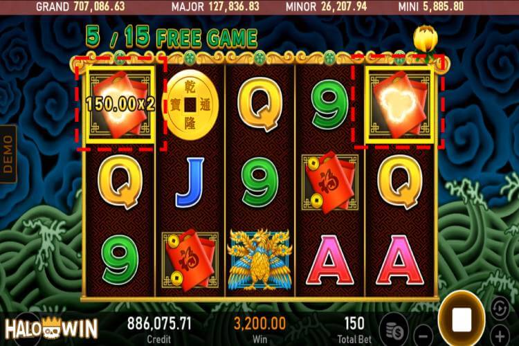 RSG 5 Dragons Slot Mystery Symbol