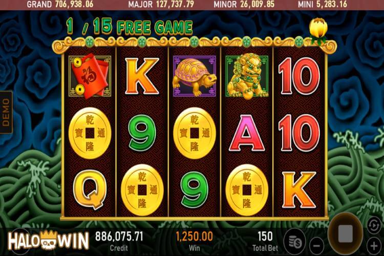 RSG 5 Dragons Slot Free Spins