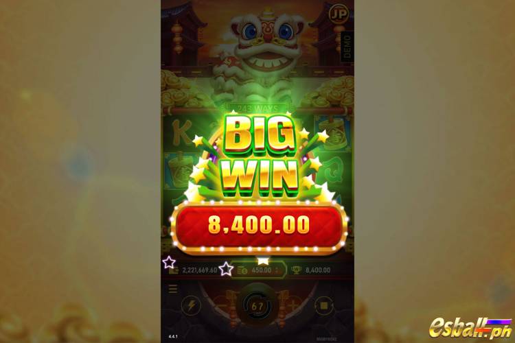 Big Wins ₱8,400 on RSG Chinese New Year 3 Slot Game! Big Wins ₱8,400 on RSG Chinese New Year 3 Slot Game!