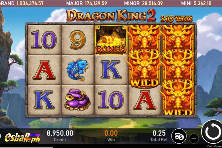 RSG Dragon King 2 Slot Overview