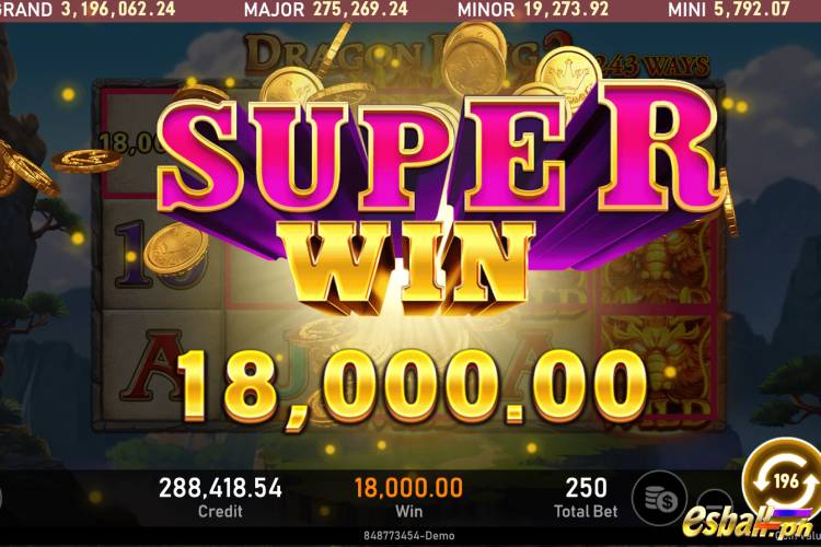Super Wins ₱18,000 on RSG Dragon King 2 Slot Game!