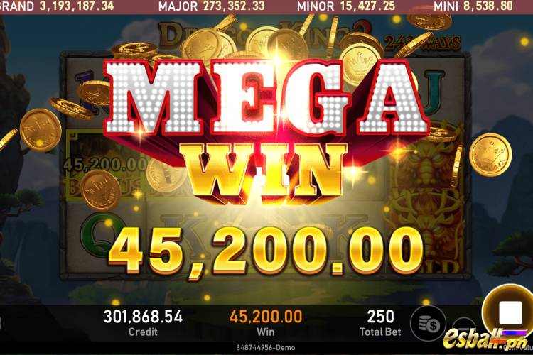 Mega Wins ₱45,200 on RSG Dragon King 2 Slot Game!