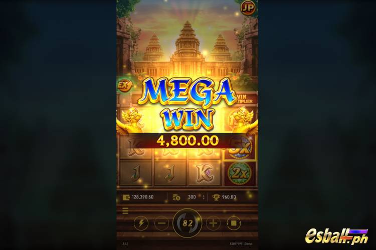 Mega Wins ₱4,800 on RSG Fortune Gems 4 Free Spins!
