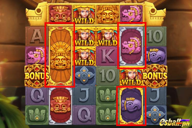 RSG Fortune of Aztecs Slot Features: Mega Symbol
