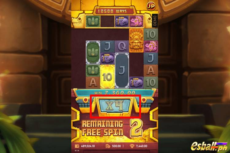 RSG Fortune of Aztecs Slot Free Spins: Multiplier