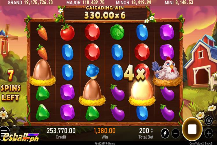 RSG Happy Farm Slot Features