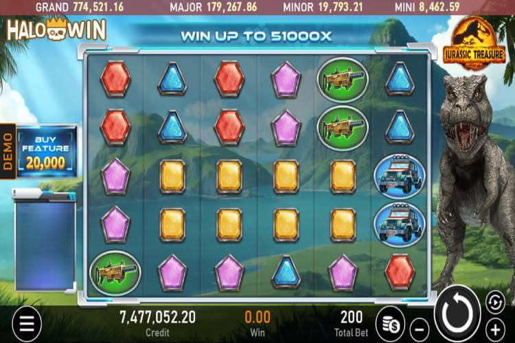 RSG Jurassic Treasure Slot Overview