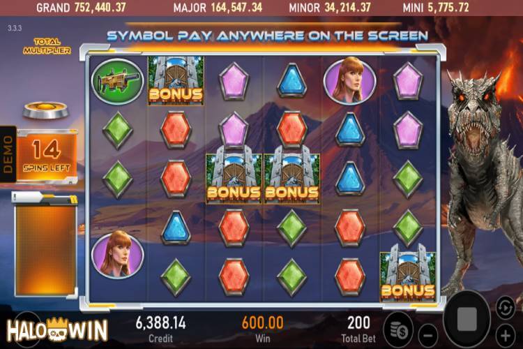RSG Jurassic Treasure Slot Free Spins