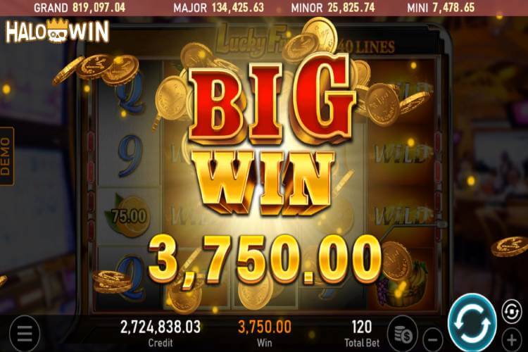 ₱ 3,750 Big Win on RSG Lucky Fruits