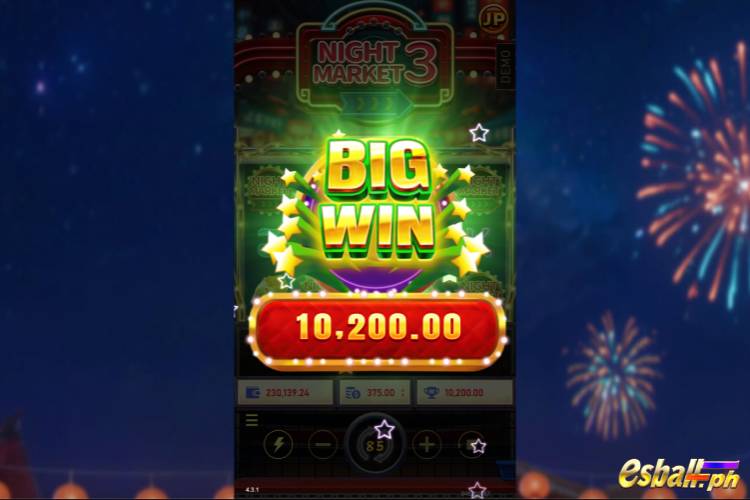 Big Wins ₱10,200 on RSG Night Market 3 Slot Game! Big Wins ₱10,200 on RSG Night Market 3 Slot Game!