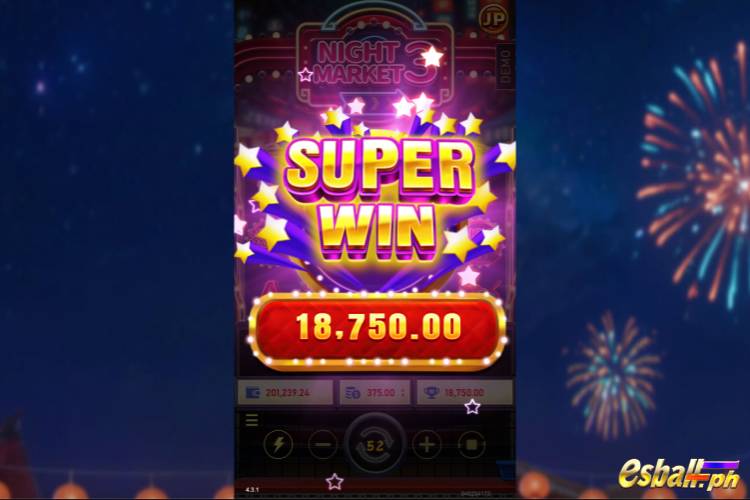 Super Wins ₱18,750 on RSG Night Market 3 Slot Game! Super Wins ₱18,750 on RSG Night Market 3 Slot Game!