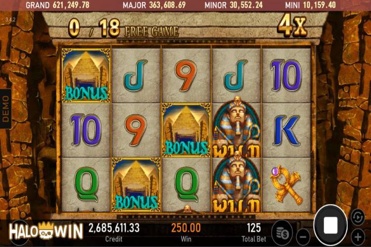 RSG Pharaoh Slot Free Spins
