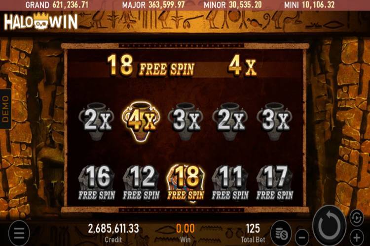 RSG Pharaoh Slot Free Spins: Choice of Options