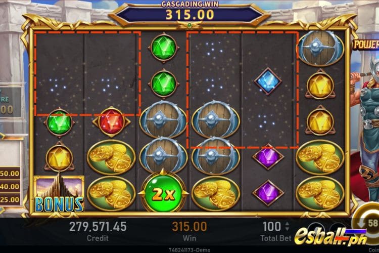 Power Of Thor: Cascading Reels