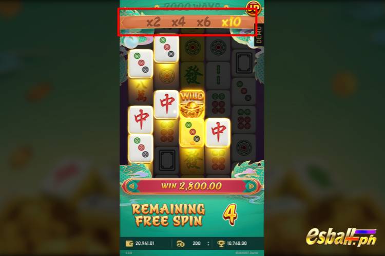RSG Rich Mahjong 2 Slot Features