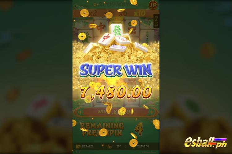 Super Wins ₱7,480 on RSG Rich Mahjong 2 Slot Game!