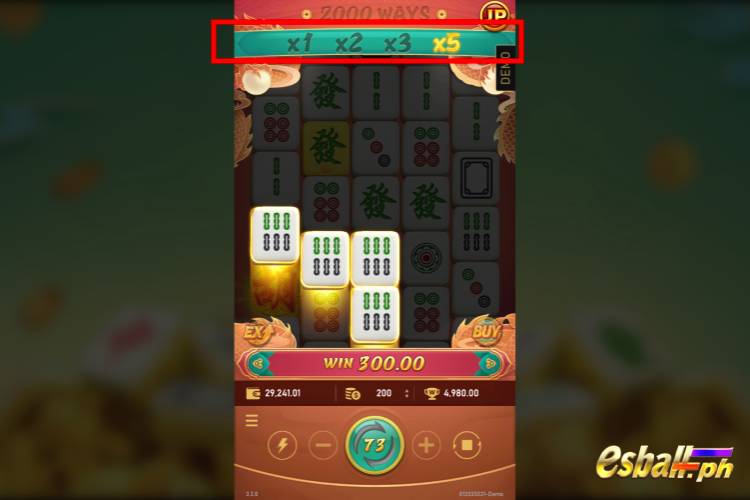 RSG Rich Mahjong 2 Slot Features