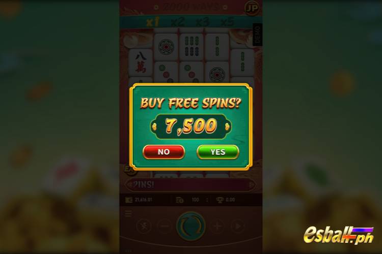 RSG Rich Mahjong 2 Slot Features