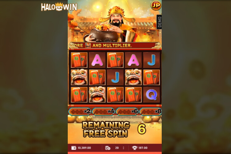 RSG Caishen Coming Slot Free Spins