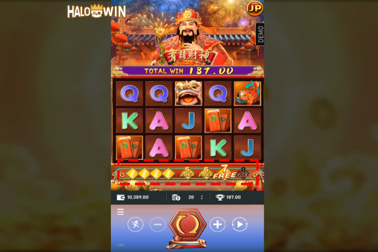Hit a Combo of 5+ to Trigger Free Spins