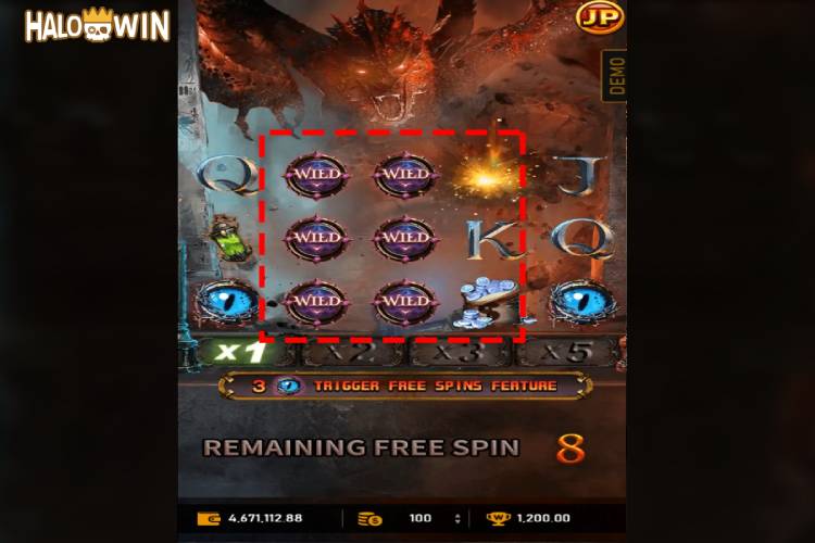 Dragon Legend Slot Free Spins: Mystery Symbol