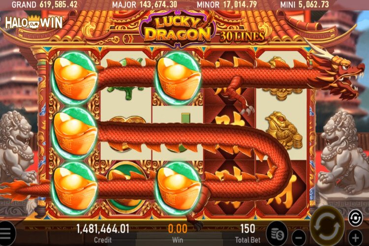 RSG Lucky Dragon Slot Features Mystery symbol