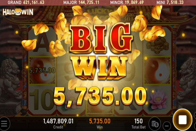 5,735 Peso Big Win on Lucky Dragon Slot