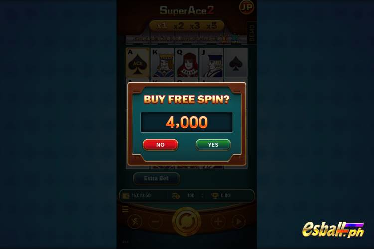 RSG Super Ace 2 Slot Features: Bonus Buy