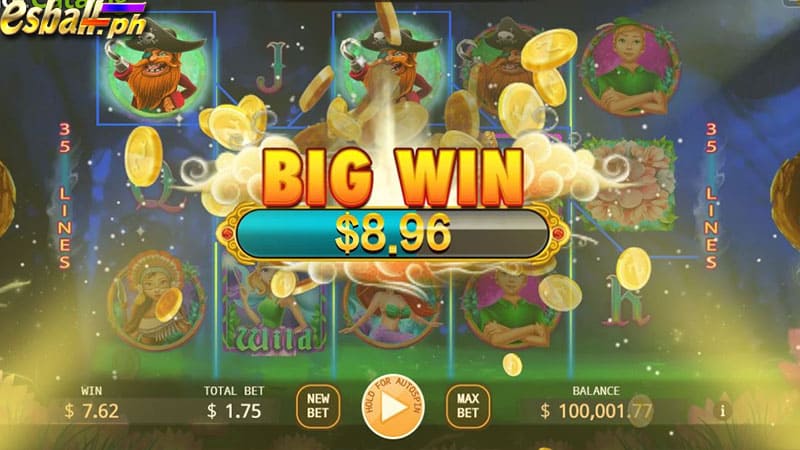 5 Hot Pirates Themed Slots Machines: 5. KA Peter Pan Slots Games