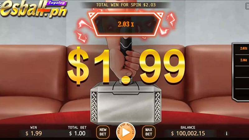 Best Nordic Gods-Themed Slot Machine: 2. KA Endorser of Thor Slot Machine Game