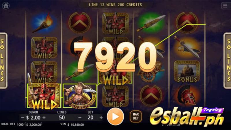 Top Ancient Rome-Themed Slot Machines: 4. Ares God of War