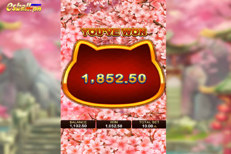 Get 1,852.50 Pesos in YB Fortune Cat Free Spins