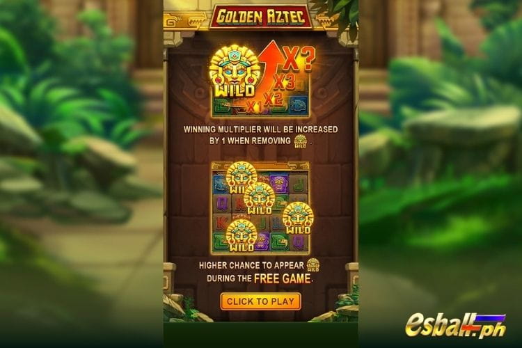 Golden Aztec Game - Yellow Bat Slot