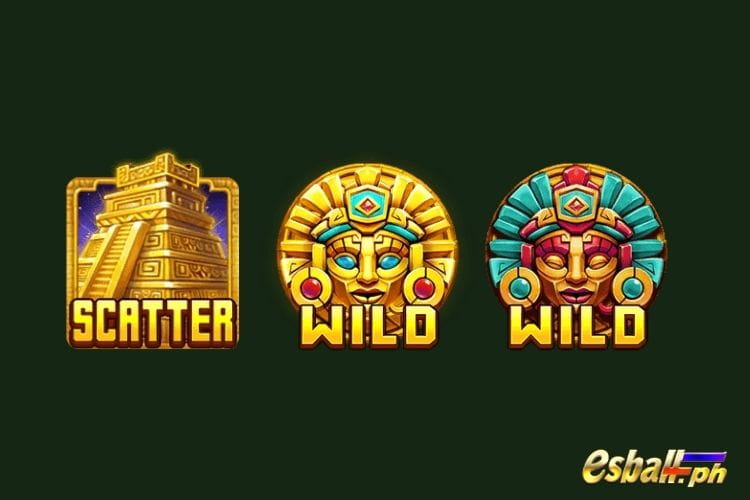 Golden Aztec Game - Yellow Bat Slot