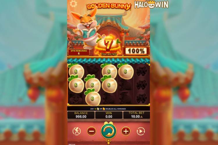 Yellow Bat Golden Bunny Slot: Hold and Win