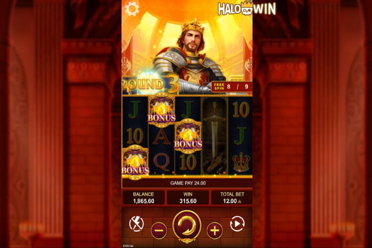 King Arthur Gold Slot Free Spins: Respin