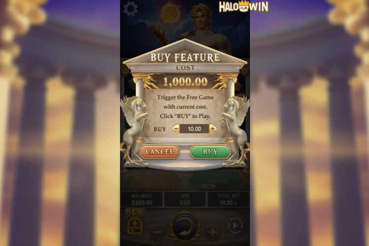 YB Light Of Apollo Slot: Bonus Buy