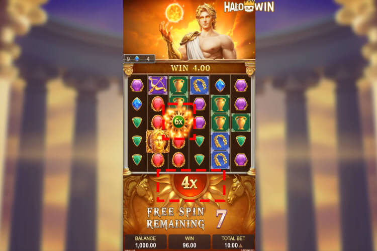 Light Of Apollo Free Spins: Multiplier