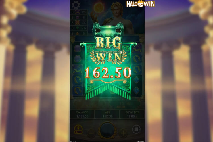 Bagged 162.50 Pesos Big Win on YB Light Of Apollo