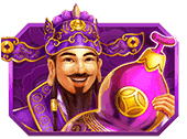 Yellow Bat Power Fortune Slot Symbol