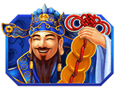 Yellow Bat Power Fortune Slot Symbol