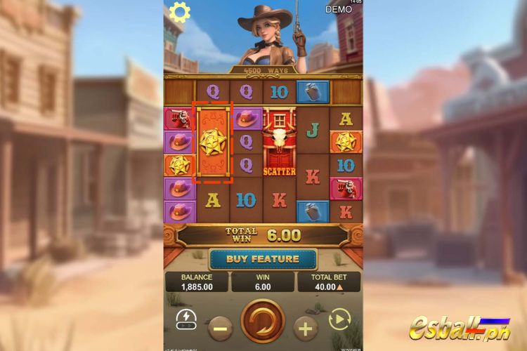 Royal Hunter Slots Game Golden Frame and Sticky Wild Feature