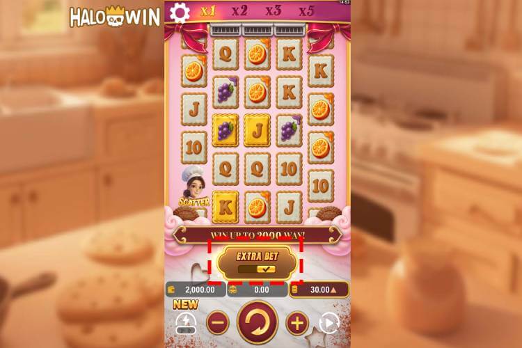 Yellow Bat Sugar Chef Slot: Extra Bet