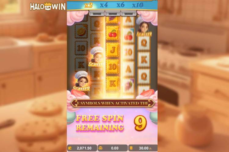 Yellow Bat Sugar Chef Slot Free Spins