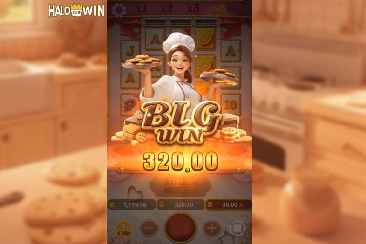 Big Win ₱320 in Sugar Chef by Yellow Bat